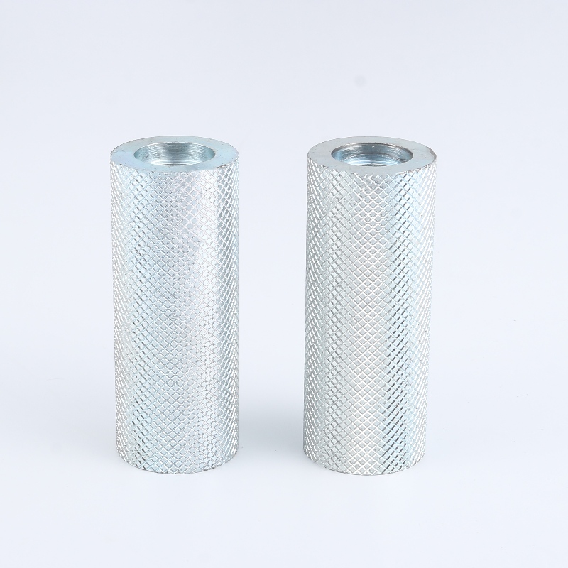 Galvaniseret enkeltakse, hvid zink,nikkelbelagt, cylindrisk pin, carbon stålpositioneringstift, galvaniseret trykakse